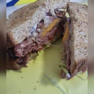Captain sandwich at PJ's Deli in Lompoc, CA