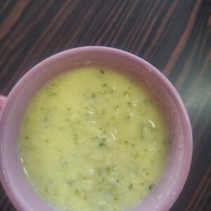 Cheddar & Broccoli Soup at PJ's Deli in Lompoc